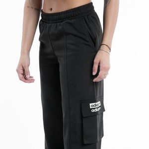 adidas originals reveal your voice tricot wide leg track pant